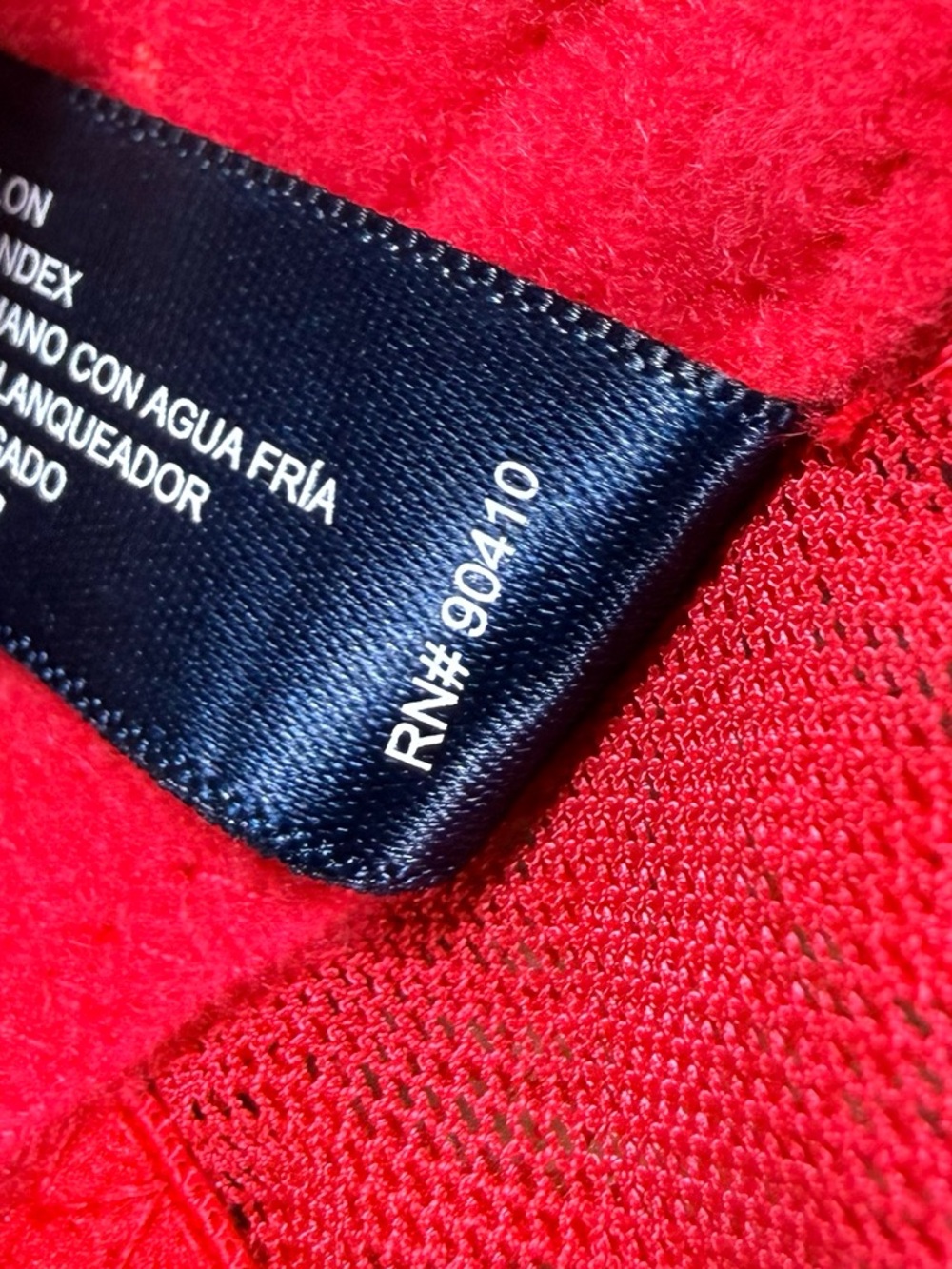 Nautica Red Lace Underwire T Shirt Bra 40D Logo Straps - Picture 8 of 11